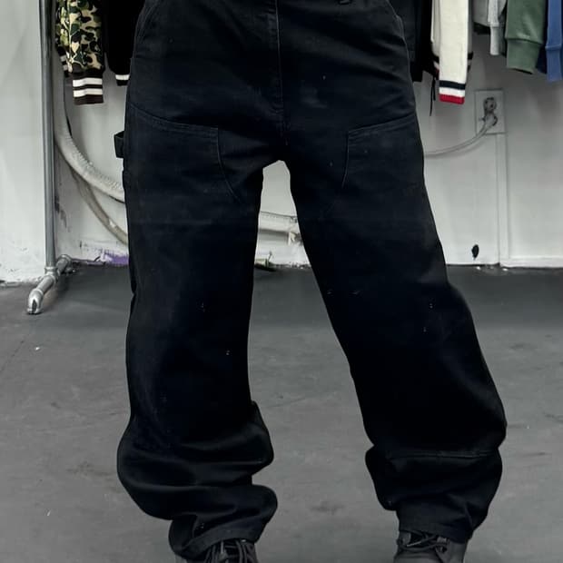 칼하트 Wip 싱글니 카펜터팬츠