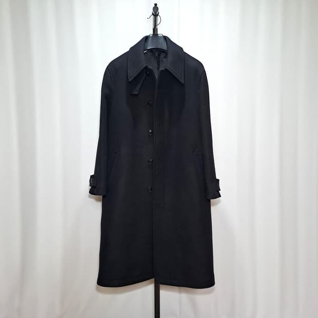 (택포) 쿠어 COOR MTR 발마칸 오버핏 블랙 코트 S B552