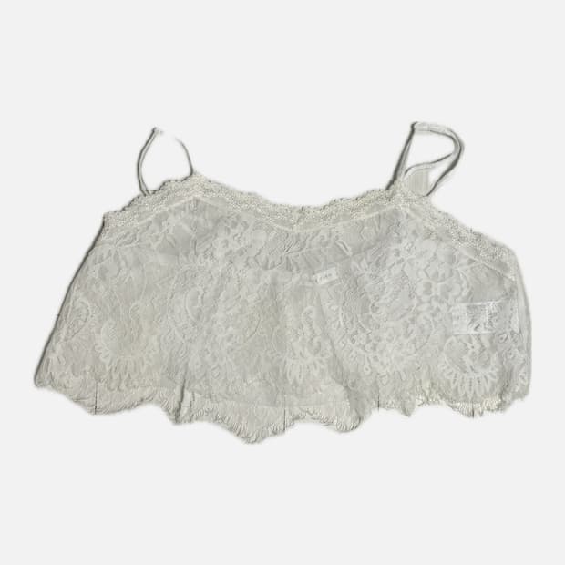 레이스 레이어드 슬리브리스