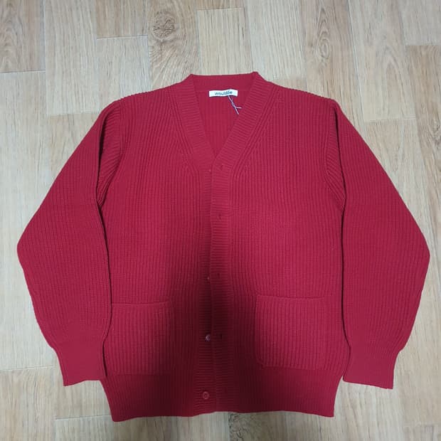 우드비 울캐시미어 가디건 