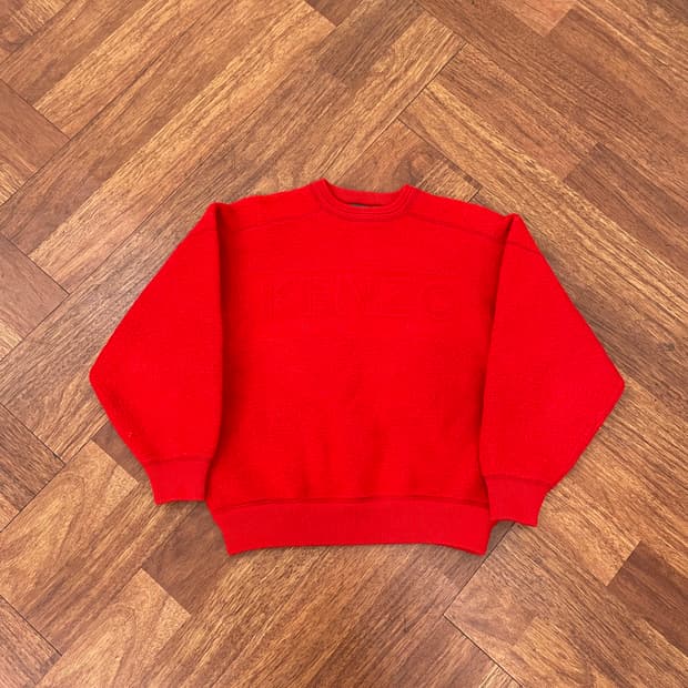 여성 겐조 뽀글이 니트