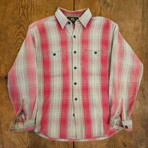 더블알엘 프란넬 셔츠