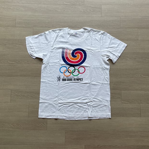 80s 88 서울 올림픽 로고 티셔츠