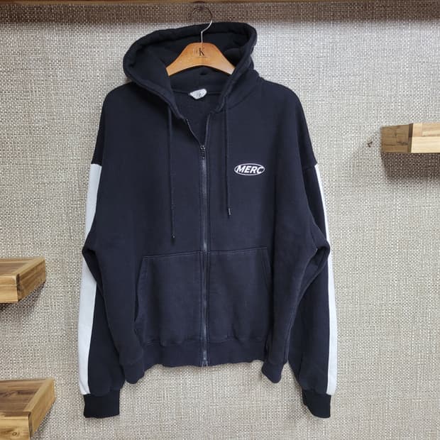 115사이즈 어커버 오버핏 후드 집업 자켓 힙합 올드스쿨 빅사이즈 