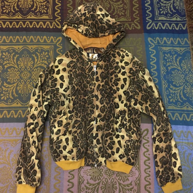 AVANT GARDE NEWS leopard jacket
