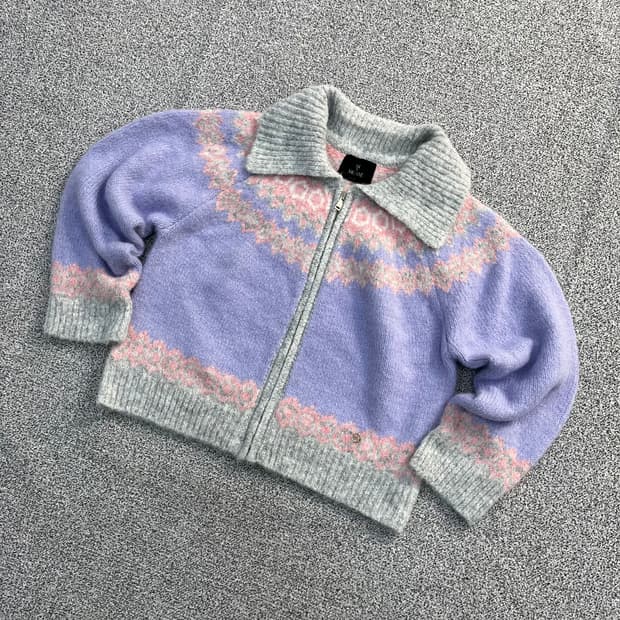 2 미케네 여성 노르딕 집업 가디건 0326M