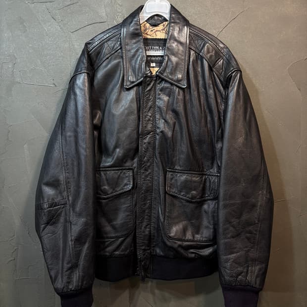 [L] VINTAGE 빈티지 A-2 가죽 자켓