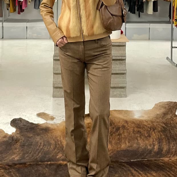 70‘s BIG JOHN big-prest boots cut pants