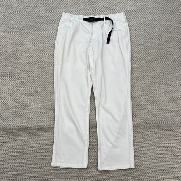 그라미치 화이트 벨크로 팬츠 r2614