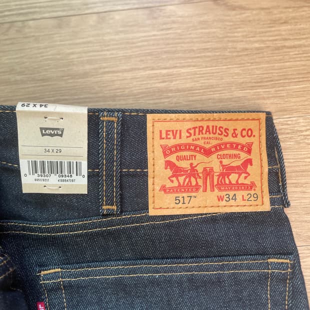 리바이스 517 부츠컷 34x29
