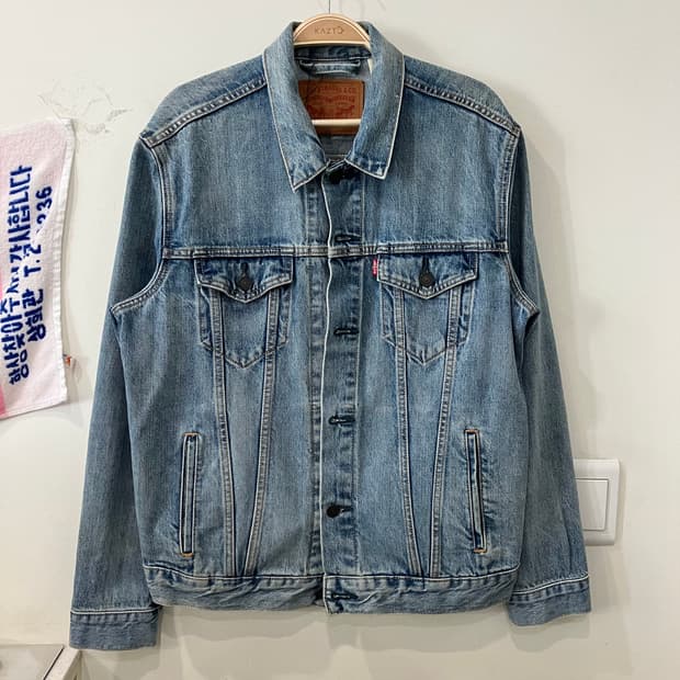 17 리바이스 데님 청자켓
