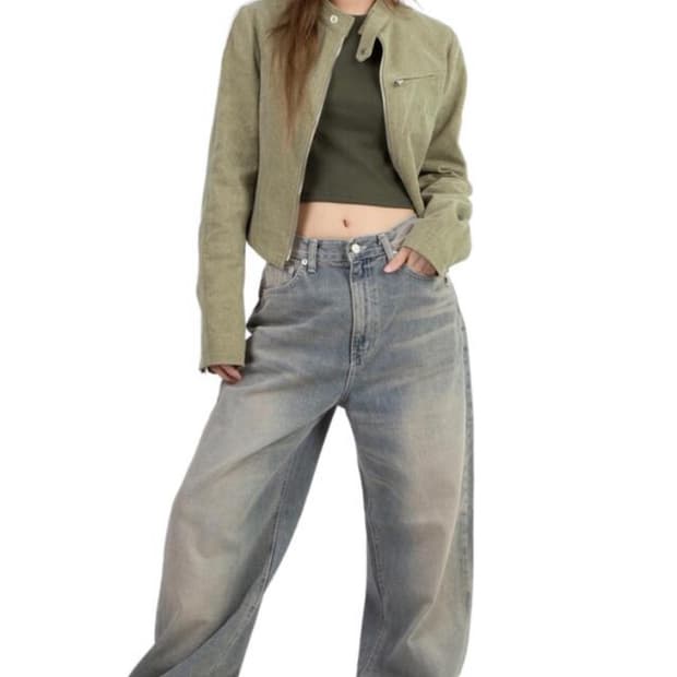 [릿킴] 피그먼트 라이더 자켓