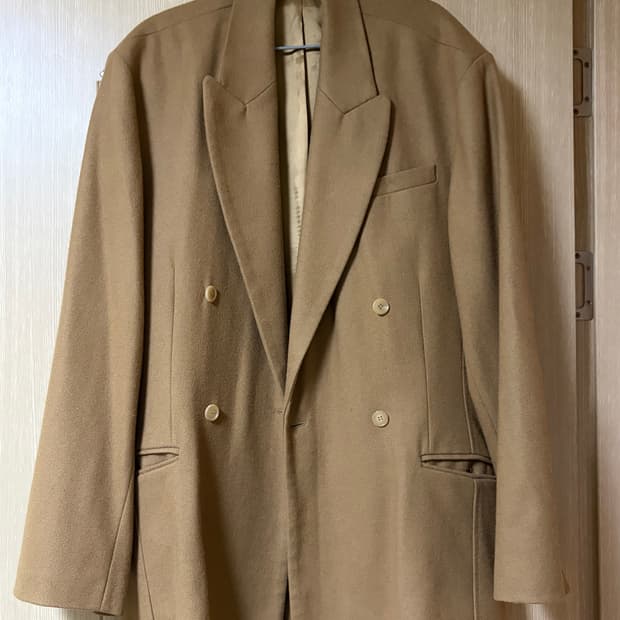 [s] 헤드메이너 더블 브레스티드 자켓 카멜