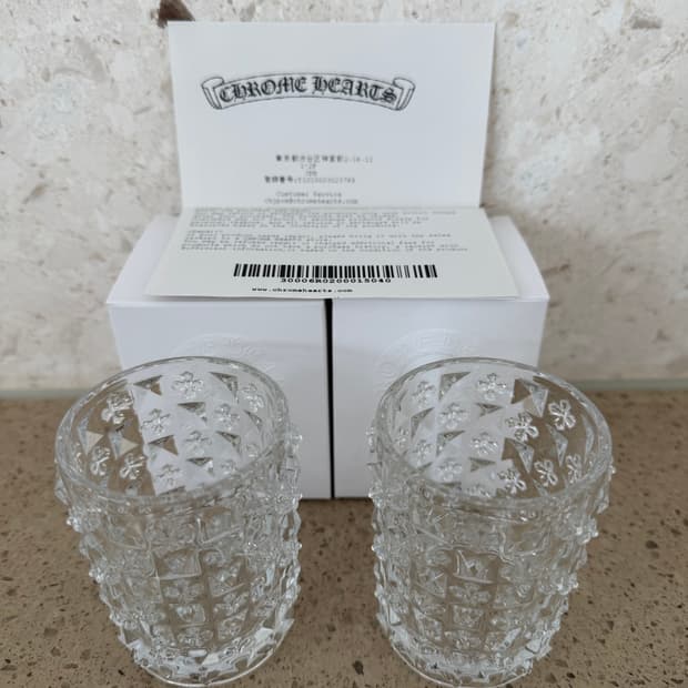크롬하츠 캔들 커피컵 위스키컵 2개