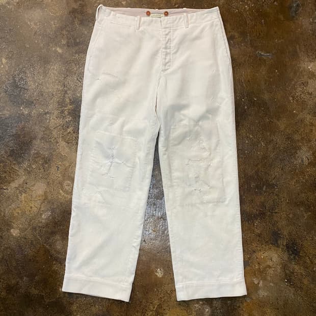 (36) 올드조 대미지 패치워크 코듀로이 팬츠