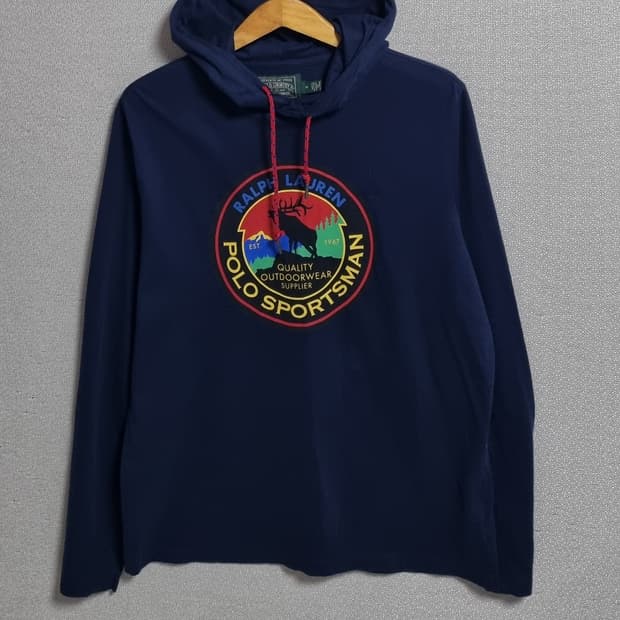 M ) 폴로랄프로렌 컨트리 네이비 후드 롱슬리브