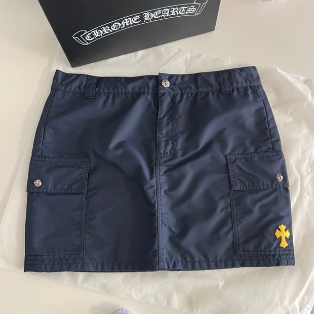 크롬하츠 크로스패치 스커트 새제품