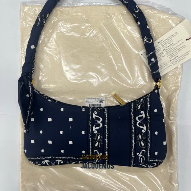 (새상품)자크뮈스 JACQUEMUS 페이즐리 미니숄더백