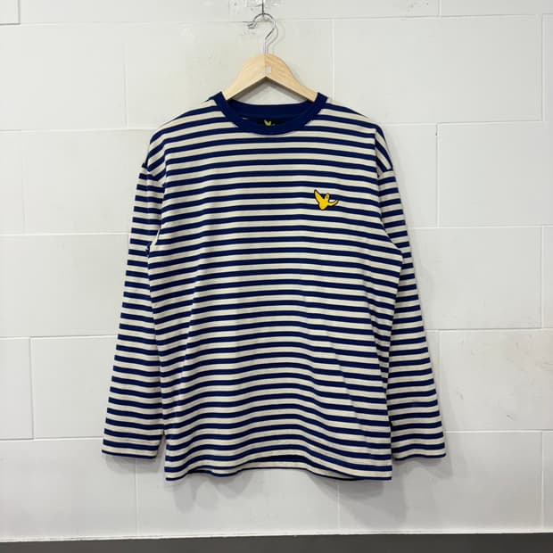 마크곤잘레스 스트라이프 긴팔티