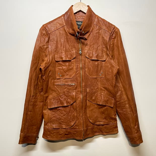 페리엘리스 브라운 양가죽 자켓