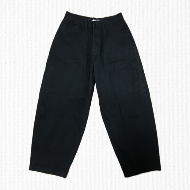 스웨이드 벌룬핏 팬츠