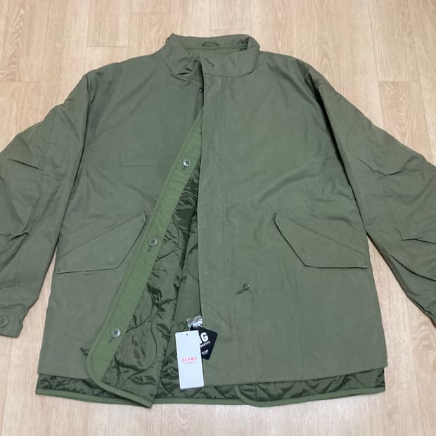 빔즈 숏 m65 올리브 L (내피 포함)