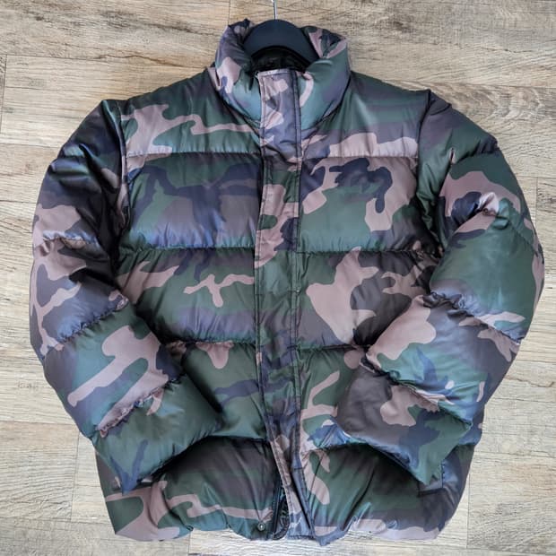 [L] 칼하트 카모플라주 패딩