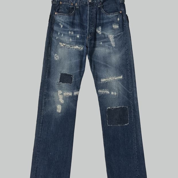 준야 와타나베 리페어 데님