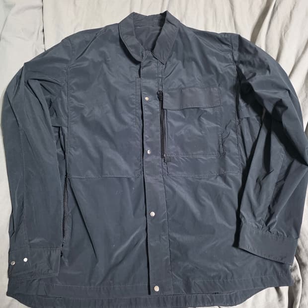 시스템옴므 나일론 셔츠자켓 샘플