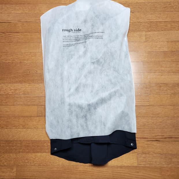 러프사이드 23fw 모즈파카 네이비 1사이즈