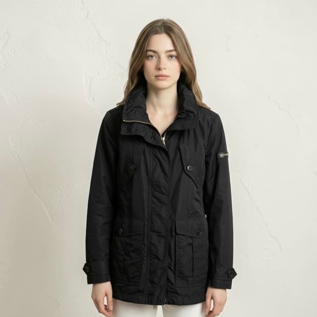 UK8/ 버버리 신형 나일론 트렌치코트 자켓