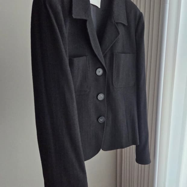 르 le 헤링본 자켓