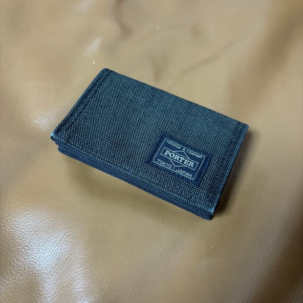 PORTER 포터 스모키 덕 카드 케이스 월렛 지갑