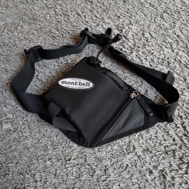 몽벨 일본 재팬 웨이스트백 힙색 물통 가방 보틀백 빈티지