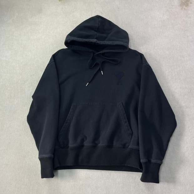 100 아미 하트로고 후드티