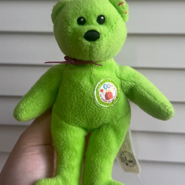 빈티지 ty 베어 맥도날드 30주년 미니 곰인형