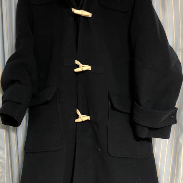 보세 네이비 떡볶이 코트