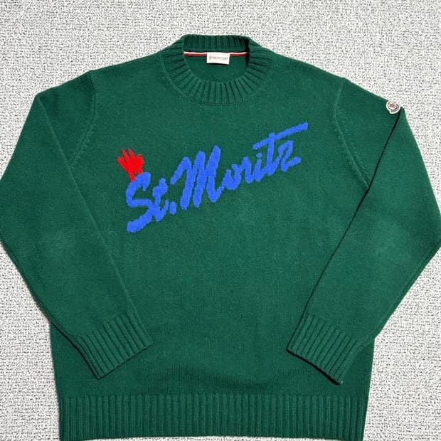 몽클레어 st. moritz 니트