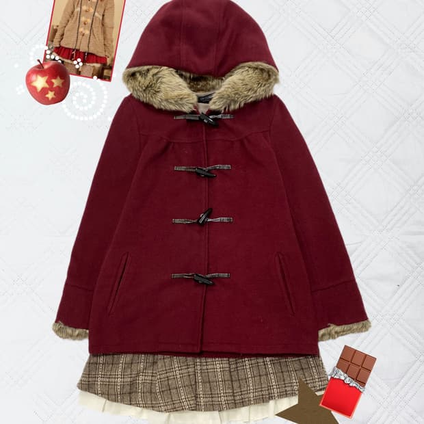 ꒰ঌ 체리초코 🍒 떡볶이 코트 세트 ໒꒱