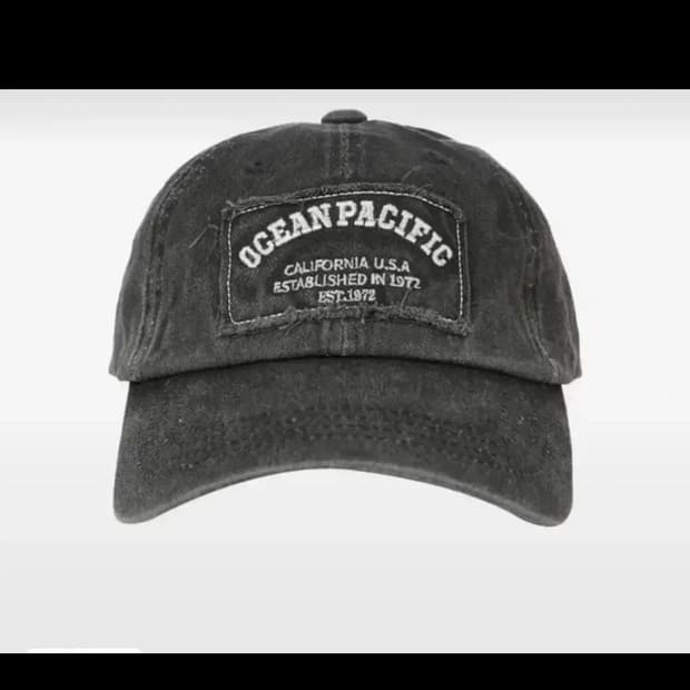 [새상품] 오션퍼시픽 모자 WASHED SQUARE FRINGE CAP