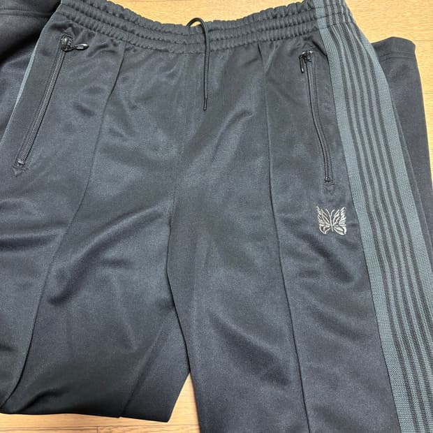 새상품)니들스 폴리 트랙팬츠 블랙 사이즈S