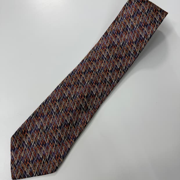 미쏘니 (Missoni) 실크 넥타이 9cm