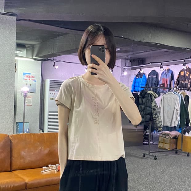 마뗑킴 멀티로고 디트로이트 반팔티 B3793