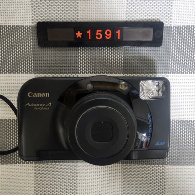 캐논 오토보이 A 파노라마 필름카메라