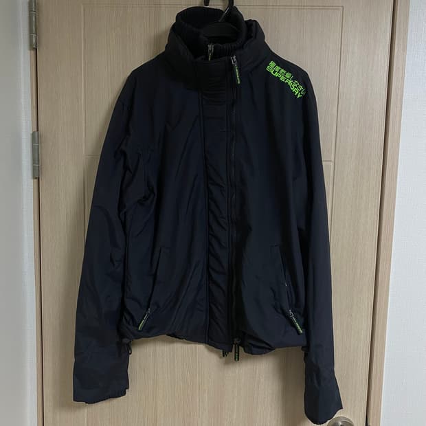 슈퍼드라이 3zip 윈드브레이커 자켓 XL