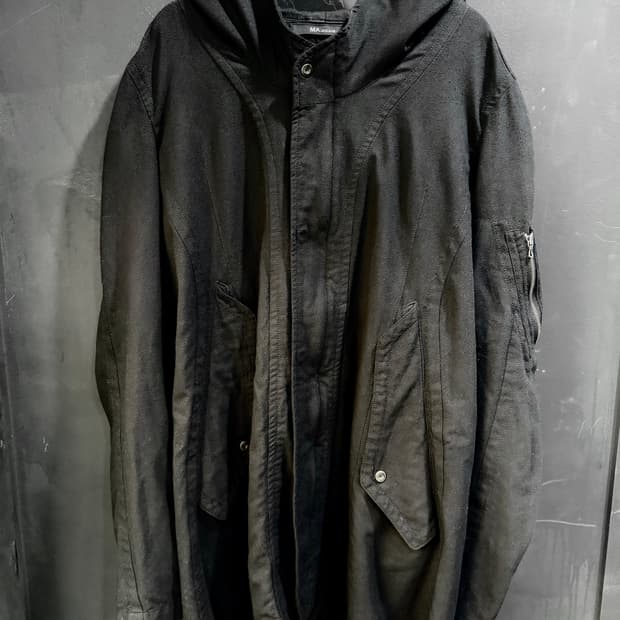 MA_JULIUS Archive Hooded Half Coat