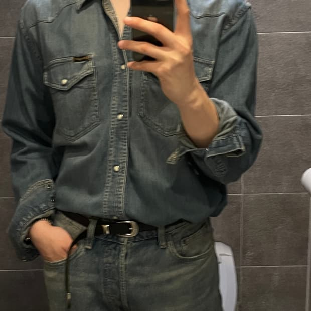 90s 빈티지 랭글러 셔츠