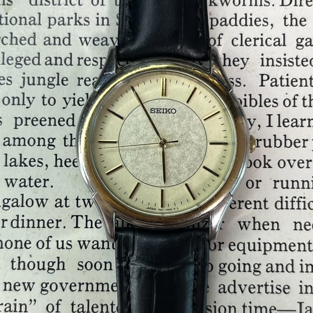 SEIKO Frosted mans Quartz