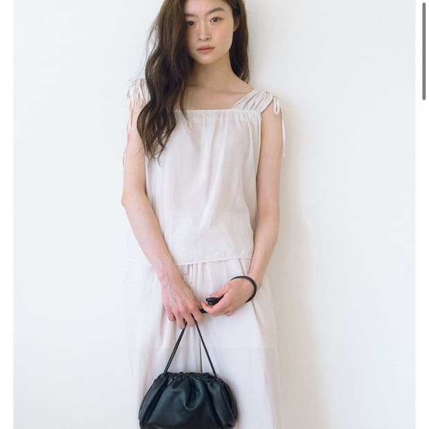 라미네즈 Wrinle Mini Bag - Black