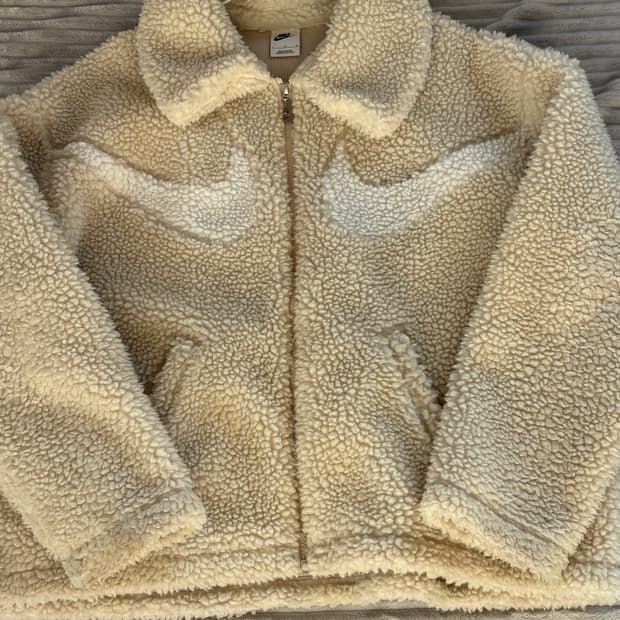 나이키 더블 스우시 셰르파 자켓 L